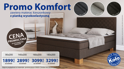 Zestaw Promo Komfort M&K Foam Koło