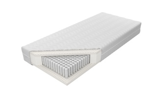 WYPRZEDAŻ! Materac sprężynowy lateksowy M&K Foam Koło Venus Multipocket H3 100x200 Cotton Lux