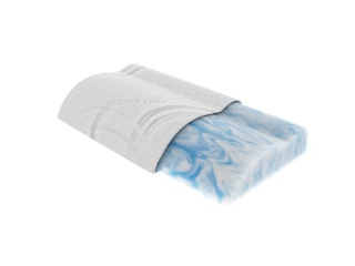 WYPRZEDAŻ! Poduszka profilowana piankowa M&K Foam Koło Lazur